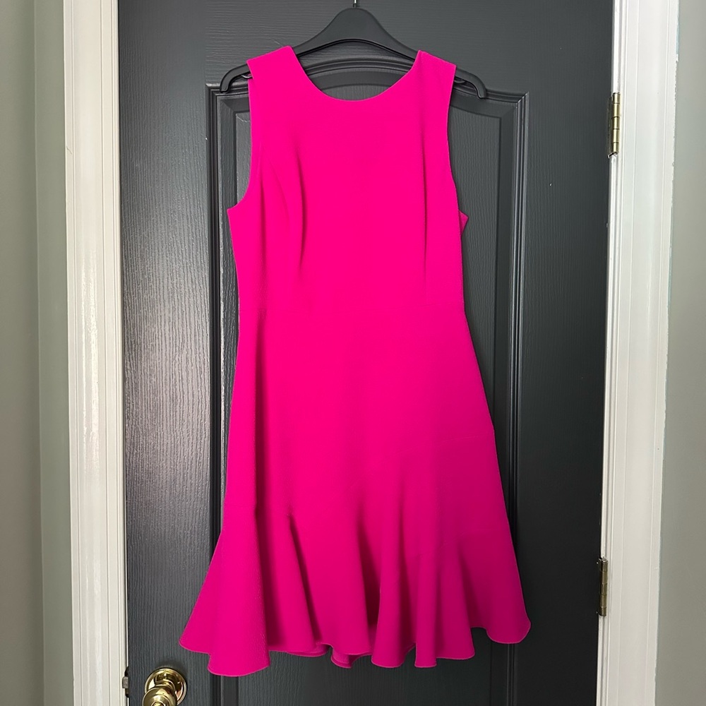 NWT Rebecca Taylor Pink Fit and Flare Mini Dress | Size 6